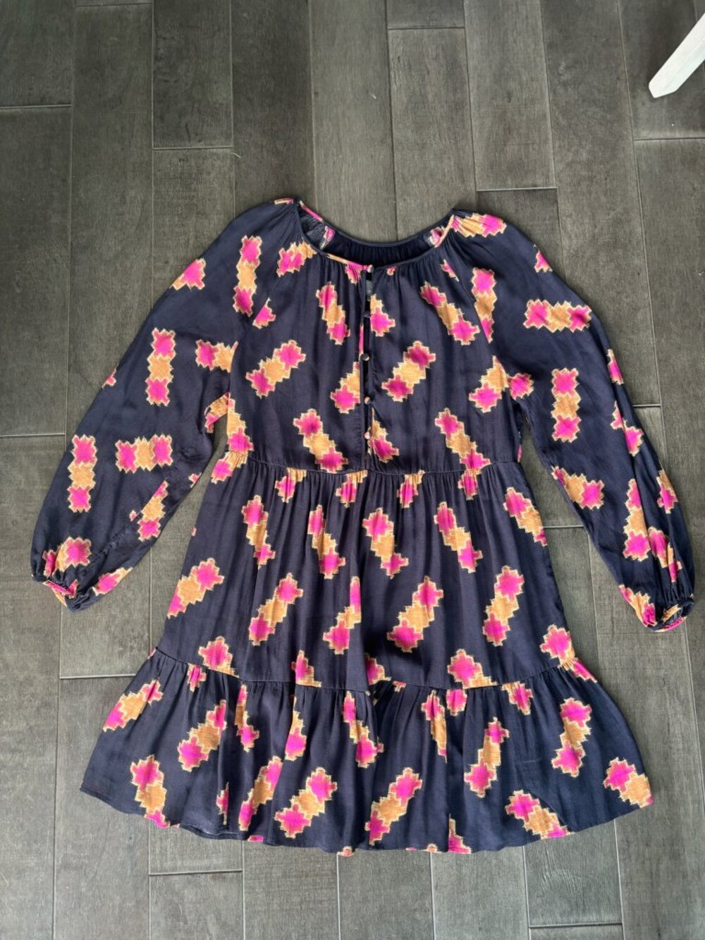 Anthropologie Sammi Tiered Mini Dress